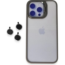 Varyant Store    iPhone 15 Pro Max Kılıf Roblox Lens Standlı Kapak - Titan Gri