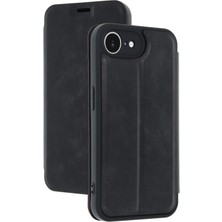 Varyant Store    iPhone 16E Kılıf Flip Cover - Siyah