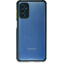 Varyant Store   Samsung Galaxy M52 5g Kılıf Miami Şeffaf Silikon - Koyu Yeşil