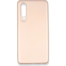 Varyant Store   Huawei P30 Kılıf First Silikon - Rose Gold