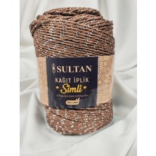Sultan Simli Kağıt Ip El Örgü Ipi 200GR.-240MT. (1 Adet) - Renk: 143