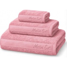 Metinev Metin Ev® %100 Pamuk 3’lü Havlu Seti – Banyo + Yüz + El Havlusu – Yumuşak & Yüksek Emicilik