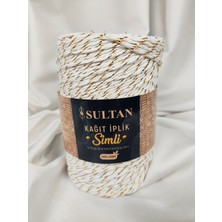 Sultan Simli Kağıt Ip El Örgü Ipi 200GR.-240MT. (1 Adet) - Renk: 214