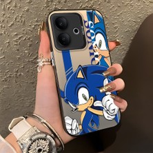 Ucuc Vivo V60 Lite 4g/5g Uyumlu Sert Akrilik Arka Silikon Kenar Lens Koruma Kılıf