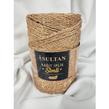 Sultan Simli Kağıt Ip El Örgü Ipi 200GR.-240MT. (1 Adet) - Renk: 139