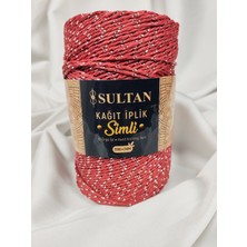 Sultan Simli Kağıt Ip El Örgü Ipi 200GR.-240MT. (1 Adet) - Renk: 113