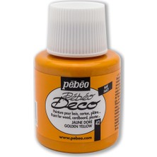 Pebeo Deco 42 Golden Yellow Ahşap Boyası Turuncu Renk Standart Boya Tipi 110 ml
