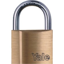 İsonem Yale 50 mm Masterli Pas Sistem Prinç Asma Kilit Tek Anahtar