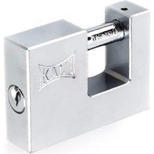 İsonem Kale KD001/50-160 60 mm Prinç Kayar Milli Pimli Saten Asma Kilit