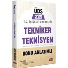Data Yayınları 2025 T.c. Içişleri Bakanlığı Tekniker - Teknisyen Gys - Üds Konu Anlatımlı