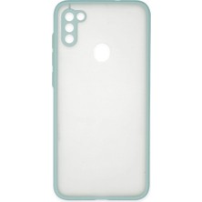 Eco Port Samsung Galaxy A11 Kılıf Montreal Silikon Kapak - Turkuaz