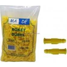 İsonem Ma-De 8 mm Roket Dübel 500 Adet