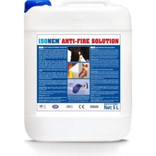 İsonem Anti Fire Alev Almaz Yanmaz Solüsyon 5 Lt