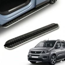 PND Peugeot rifter yan basamak marşbiyel koruma flory uzun şase 2020+