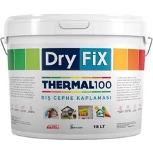 İsonem Dryfix Thermal 100 Isı Yalıtım Kaplaması 18 Lt Beyaz