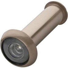İsonem 180 derece 50-90 mm uzun saten çelik kapı dürbünü