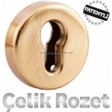İsonem Sarı Yale Çelik Rozet Eski Tip Kapılar Için