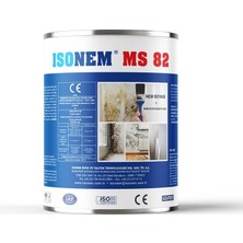 İsonem Ms 82 Rutubet Nem Küf Boyası 1 Kg Beyaz