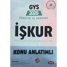 Data Yayınları 2025 -2024 Türkiye Iş Kurumu (Işkur) Gys Konu Anlatımlı