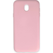 Eco Port Samsung Galaxy J7 Pro / J730 Kılıf Nano Içi Kadife Silikon - Pudra