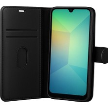 Eco Port Samsung Galaxy A17 5g Trend S Plus Kapaklı Kılıf - Siyah