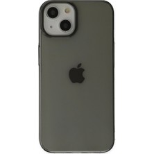 Eco Port Apple Iphone 14 Plus Kılıf Pc Sert Şeffaf Kapak - Siyah