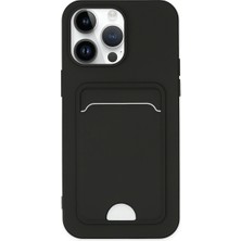 Eco Port Apple Iphone 14 Pro Kılıf Kelvin Kartvizitli Silikon - Siyah