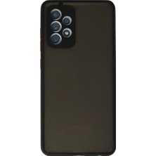 Eco Port Samsung Galaxy A72 Kılıf Montreal Silikon Kapak - Siyah