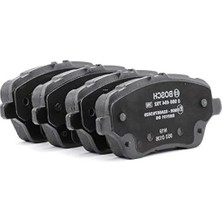 Esranın Dünyası Bosch Fren Balatası, Ön Ford B-Max (2012+), Fiesta Vı (2013-2017), Transit Courier (2014-2023) 131.3(W) x 17.55(T) x 60(H) mm 986494792 BP1966