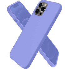 Eco Port Apple Iphone 12 Pro Max Kılıf First Silikon - Mor