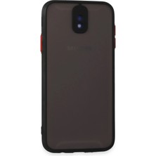 Pileli Store Mey Ithalat®  Samsung Galaxy J7 Pro / J730 Kılıf Montreal Silikon Kapak - Siyah
