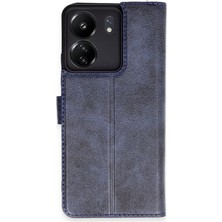 Eco Port Xiaomi Redmi 13C Kılıf Trend S Plus Kapaklı Kılıf - Lacivert