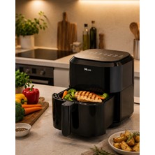 MiraLive 4 Litre Dijital Air Fryer Yağsız Sıcak Hava Fritözü 1360W Güç