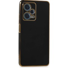 Eco Port Xiaomi Redmi Note 12 Pro Plus Kılıf Volet Silikon - Siyah