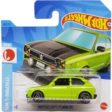 Hot Wheels - ´73 Honda Civic Custom - Hw J-Imports 8/10 - HKG40 - Short Card - Yeşil - Mattel 2023