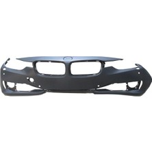 Bzt Bmw 3 Seri- F30- 12/14; Ön Tampon Koyu Gri (Sensör/kamera/far Yıkama Delikli Tw) 51117336558