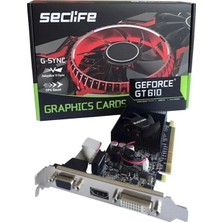 Seclife GT610 2GB DDR3 Ekran Kartı 1249 MHz HDMI DVI PCIe 16X Oyun Performansı İçin
