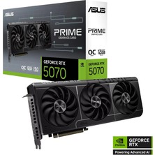 Asus 12GB Prıme RTX5070-O12G Gddr7 192BIT HDMI Dp Pcıe 5.0