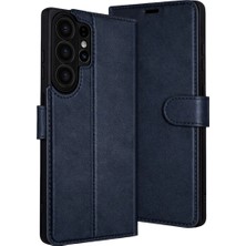 Eco Port Samsung Galaxy S26 Ultra Trend S Plus Kapaklı Kılıf - Lacivert