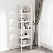 Hakay 6 Katlı Yer Tasarruflu Köşe Rafı, Banyo ve Mutfak Için