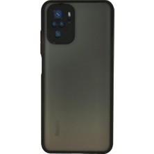 DS LLC Xiaomi Redmi Note 10 Kılıf Montreal Silikon Kapak - Siyah