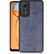 DS LLC Xiaomi Redmi Note 12 Pro 4g Kılıf Aras Deri Kapak - Lacivert