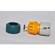 Hakay Hortum Bağlantı Adaptörü, 3/4" Stoplu, Kullanım Kolaylığı