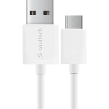 Soultech DK052B Comfort Classic 2.0 Mah Type-C 1 m Uzunlukta Micro USB Bağlantı Tipi Data Kablosu