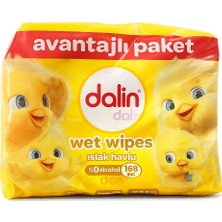 Dalin Islak Havlu 168 Yaprak Avantajlı Paket