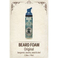 Reuzel Beard Foam Original Scent Durulanmayan Sakal Temizleme Köpüğü 70 ml