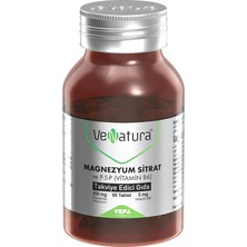 Venatura Magnezyum Sitrat ve P-5-P 60 Tablet