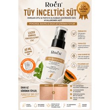 Roen Tüy Azaltıcı, Tüy Süt, Isırgan, Papaya & Hyaluronik Asit Özlü, Nemlendirici Etkili 60 ml
