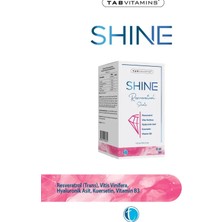 TABVITAMINS Shine Resveratrol Shot Orman Meyveleri Aromalı 20 x 25 ml Likit Şase
