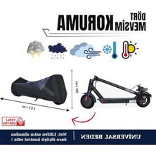 Esranın Dünyası Elektrikli Scooter Brandası, Koruma Örtüsü (Siyah)
